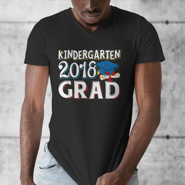 Kindergarten Graduation Shirt Boys Girls Graduate Men's V-Neck T-Shirt