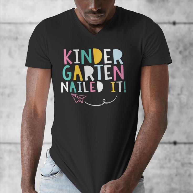 KINDERGARTEN Graduation TShirt 2018 Last Day Of School Men's V-Neck T-Shirt