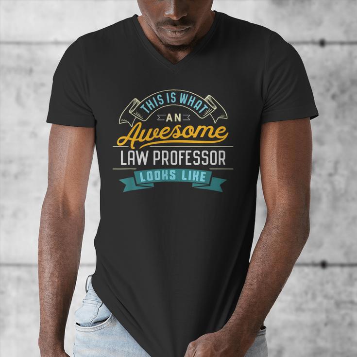 Law Professor Shirt Awesome Job Occupation Graduation Men's V-Neck T-Shirt