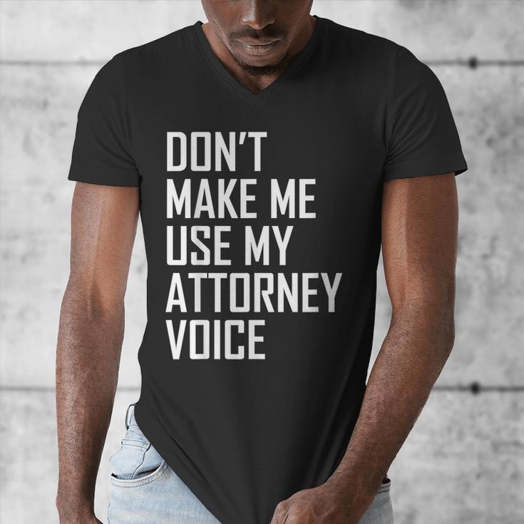 Lawyer Law School Graduation Attorney Men Women Men's V-Neck T-Shirt