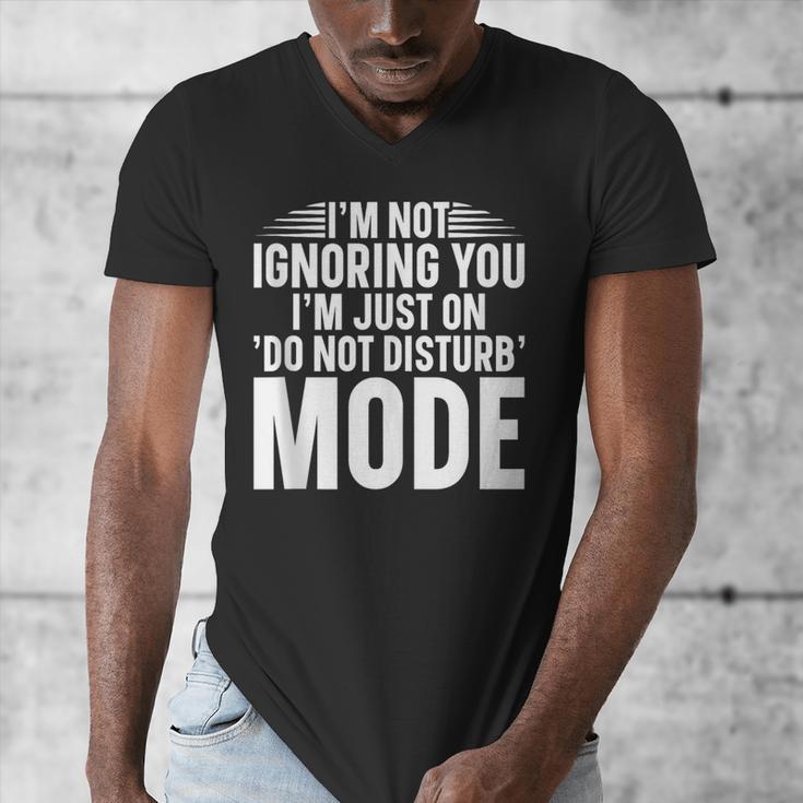 Leave Me Alone Tee Introvert Humor Men's V-Neck T-Shirt Leave Me Alone Tee Introvert Humor Men's V-Neck T-Shirt