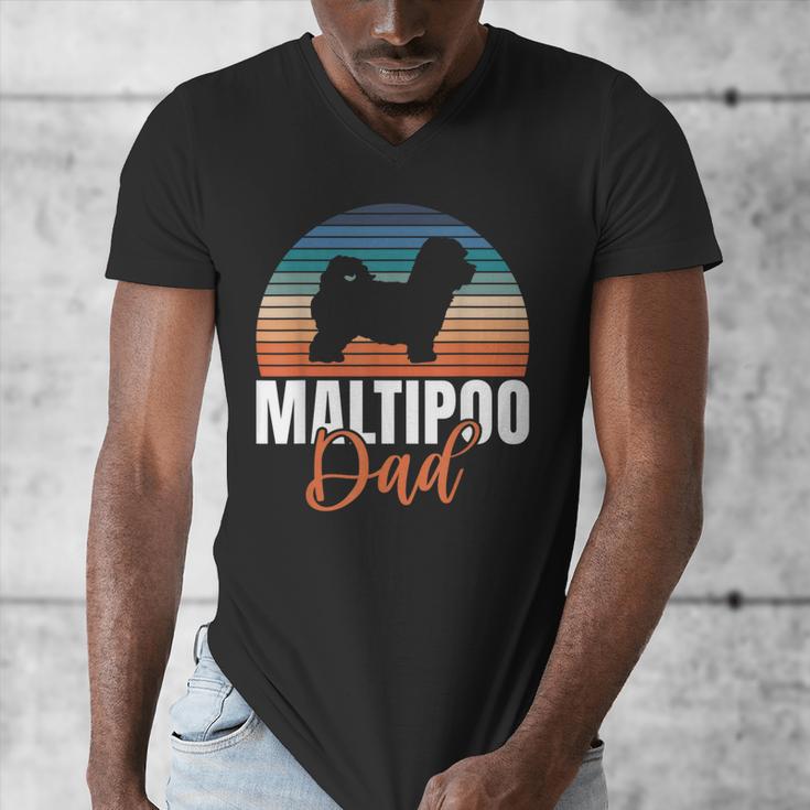 Maltipoo Dad Men's V-Neck T-Shirt