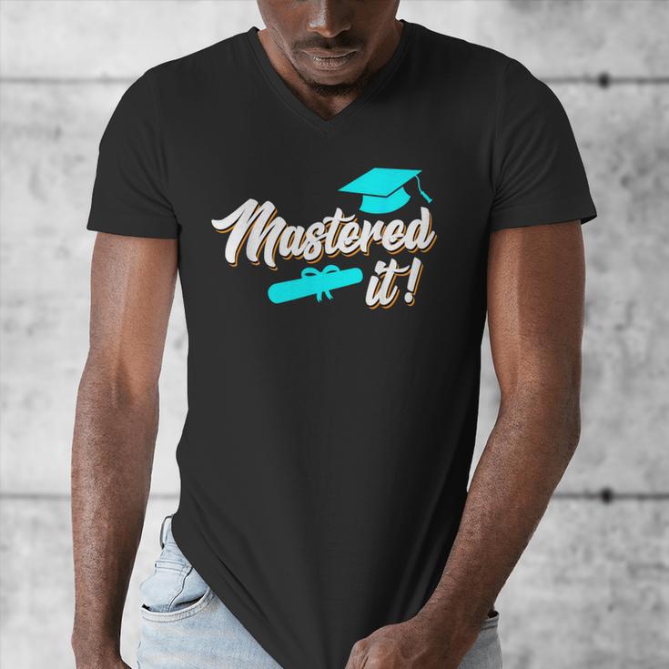 Mastered It Master Graduation Man Master 2026 Men's V-Neck T-Shirt