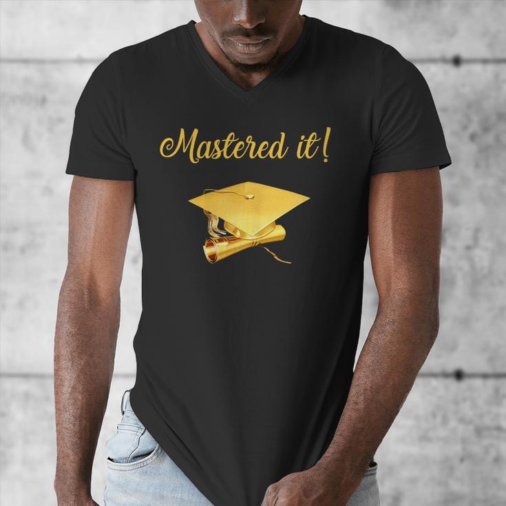 Mastered It Shirt Graduation MD Graduate Men's V-Neck T-Shirt