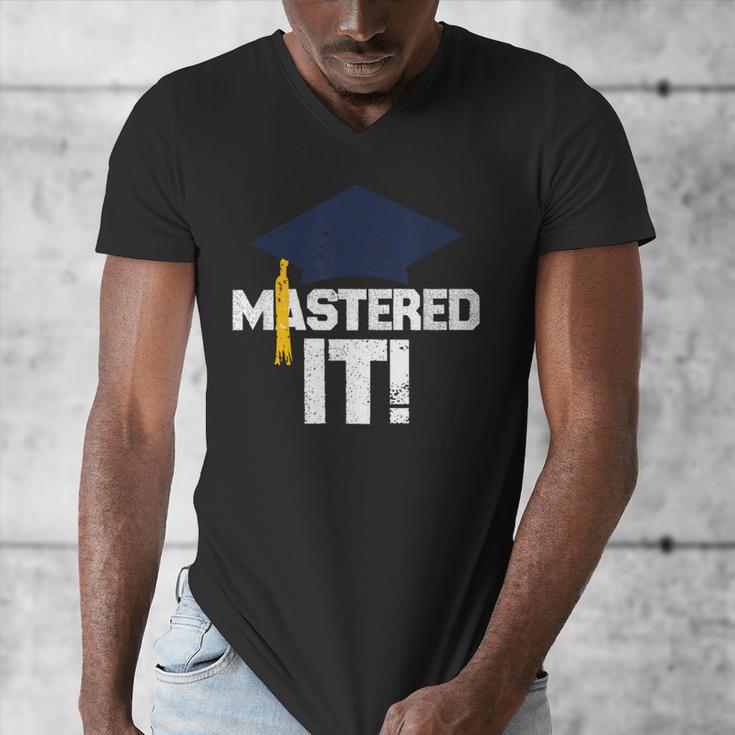 Mastered ItShirt Graduation Men Graduate Men's V-Neck T-Shirt