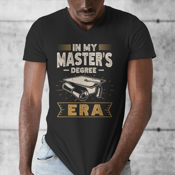 Master’s Degree Era MBA Masters Degree Graduation Men's V-Neck T-Shirt