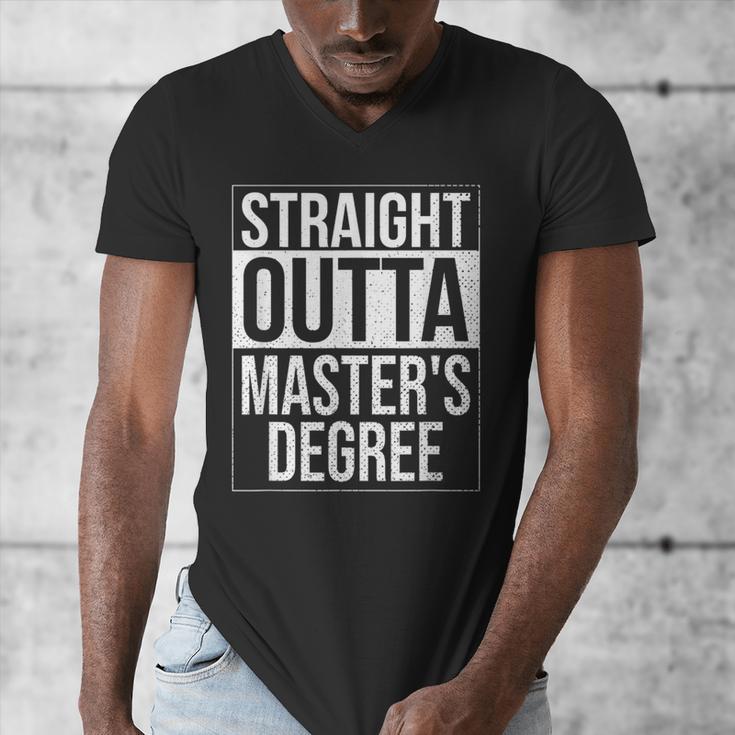 Masters Degree Graduation Mastered It MBA Graduation Men's V-Neck T-Shirt