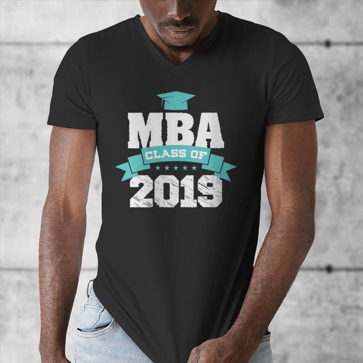 MBA Class Of 2019 Graduate Business School Graduation Men's V-Neck T-Shirt