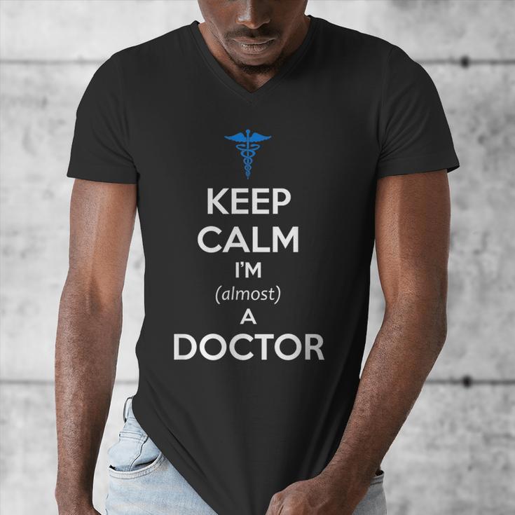 Medical Student Almost Doctor Med School Graduation Men's V-Neck T-Shirt