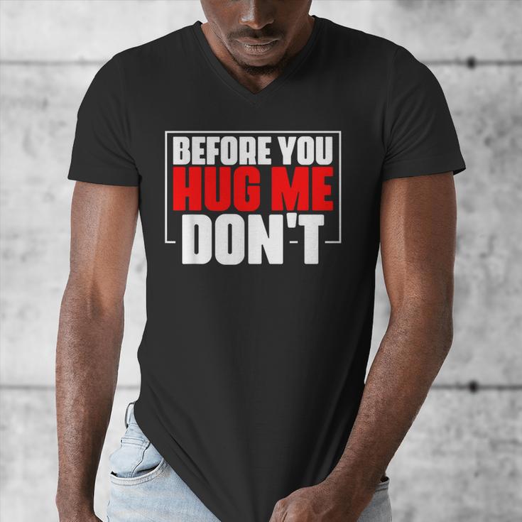 Meme Sarcastic Quotes For Antisocials Introverts Men's V-Neck T-Shirt