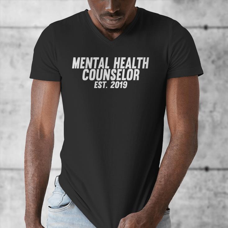 Mental Health Counselor Graduation Men's V-Neck T-Shirt