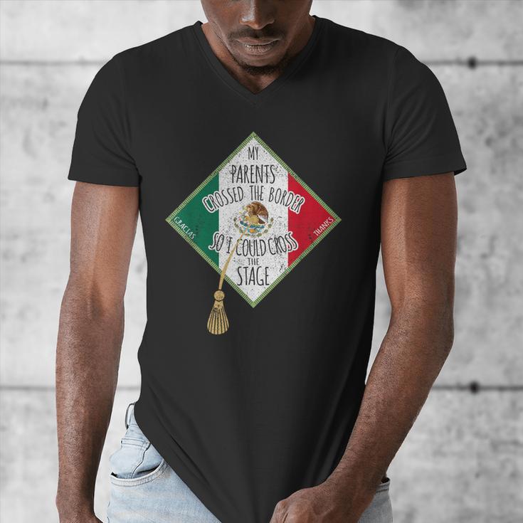 Mexican Pride Graduation 2019 Tshirt Men's V-Neck T-Shirt