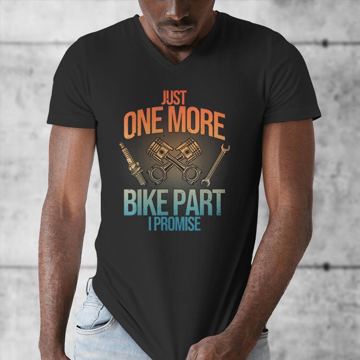 Motorcycle Mechanic Art For Men Dad Motorcycle Lovers Biker Men's V-Neck T-Shirt Motorcycle Mechanic Art For Men Dad Motorcycle Lovers Biker Men's V-Neck T-Shirt