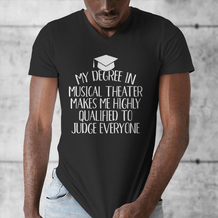 Musical Theater Major Graduation Men's V-Neck T-Shirt