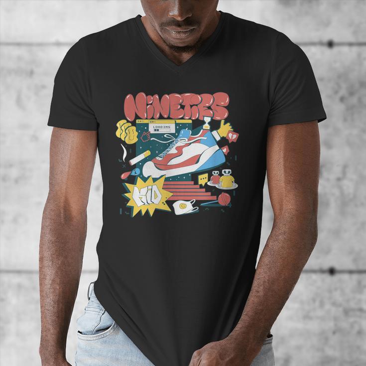 Nostalgia Gen X 90s Nineties Things Men's V-Neck T-Shirt