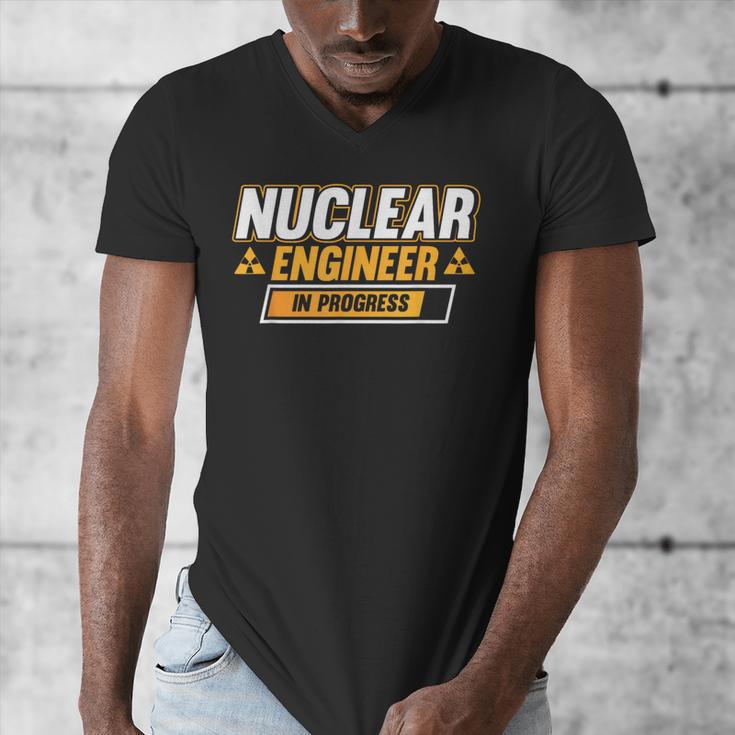 Nuclear Engineer In Progress Engineer Graduation Men's V-Neck T-Shirt