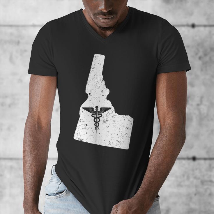 ON NurseShirt Nurse Graduation Idaho Men's V-Neck T-Shirt
