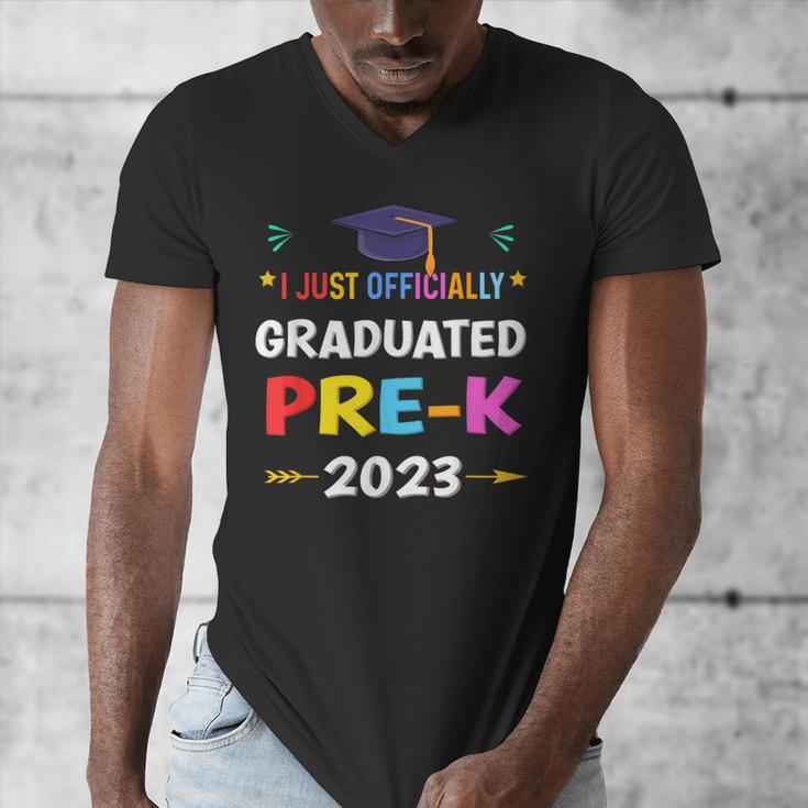I Officially Graduated Pre-k Graduation Pre k Class 2023 Kid Men's V-Neck T-Shirt