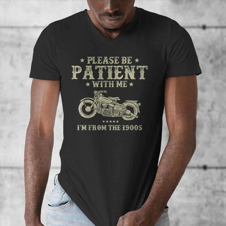 Old Biker I'm From The 1900s Motorcycle Classic Men Men's V-Neck T-Shirt