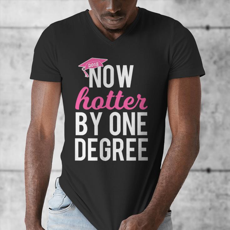 One Degree Hotter Class Of 2018 Graduation T-Shirt Men's V-Neck T-Shirt