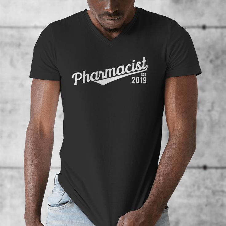 Pharmacist 2019 Pharmacy Pharmd Student Graduation Men's V-Neck T-Shirt