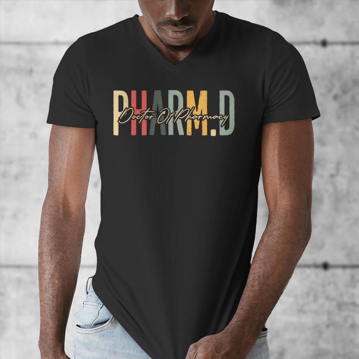 PharmD Doctor Of Pharmacy Student Pharmacist Graduation Men's V-Neck T-Shirt