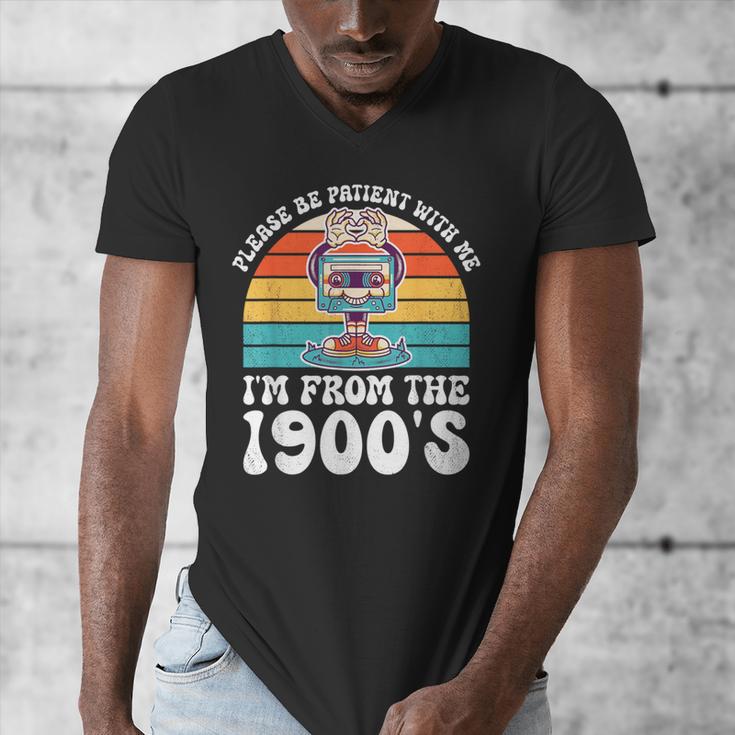 Please Be Patient With Me I'm From The 1900s Kawaii Men's V-Neck T-Shirt Please Be Patient With Me I'm From The 1900s Kawaii Men's V-Neck T-Shirt