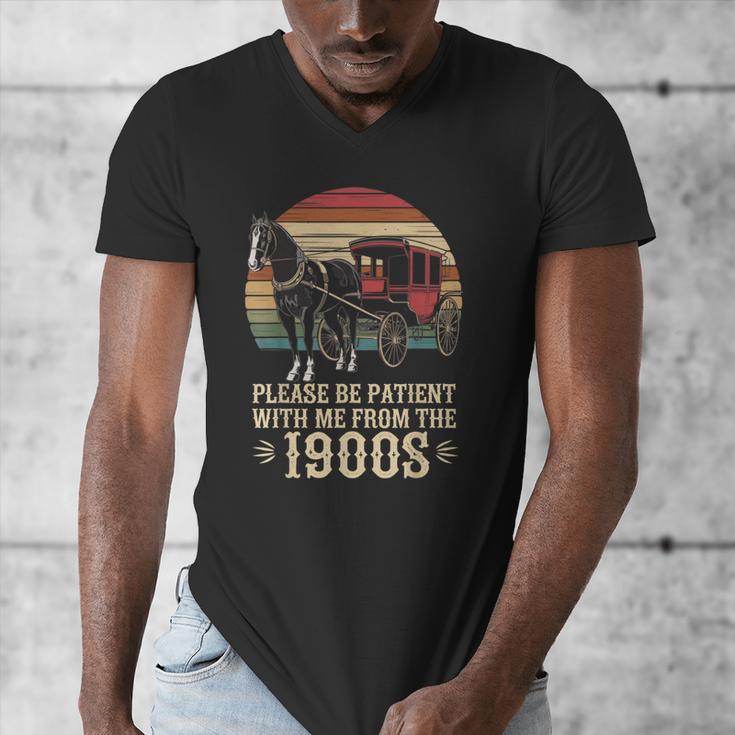 Please Be Patient With Me I'm From The 1900s Old Tee Men's V-Neck T-Shirt