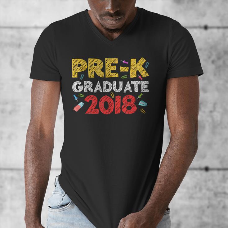 Pre-K Graduate Grad 2018 Graduation Shirt Men's V-Neck T-Shirt