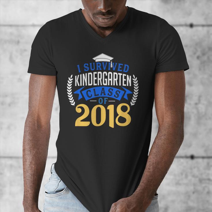 Pre School Graduation Shirts Graduate Grad 2018 Men's V-Neck T-Shirt