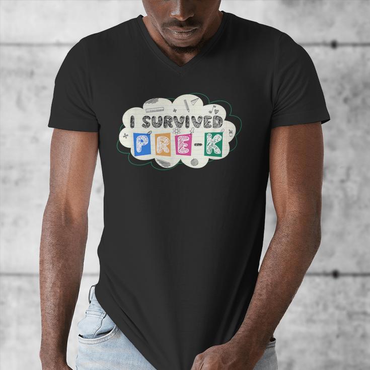 Pre School Graduation Shirts Graduate Grad Pre-K PreK Men's V-Neck T-Shirt