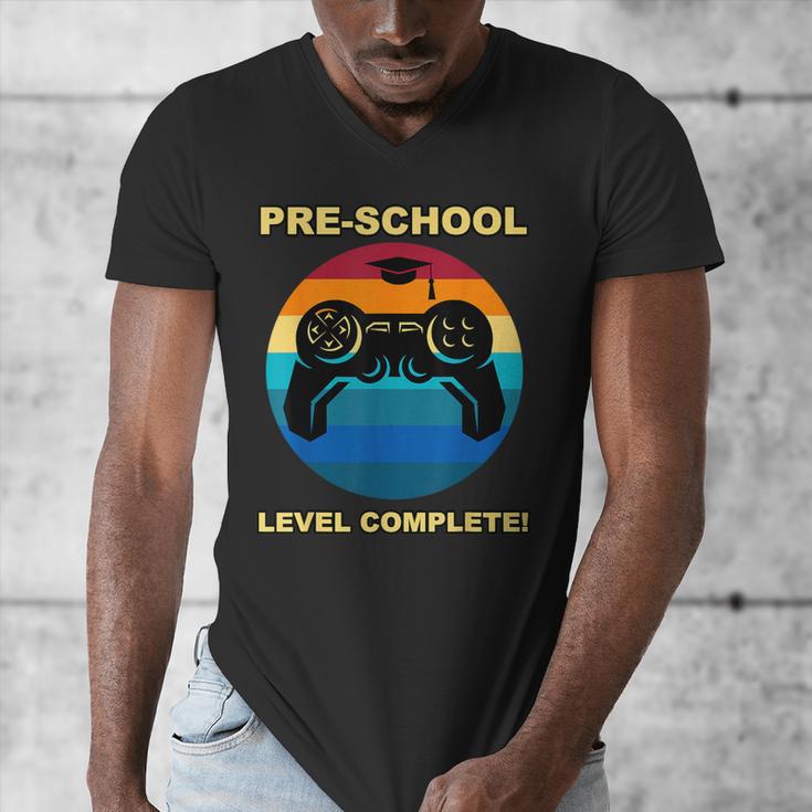 Pre-School Level Complete Graduation Video Gamer PreschoolMen's V-Neck T-Shirt