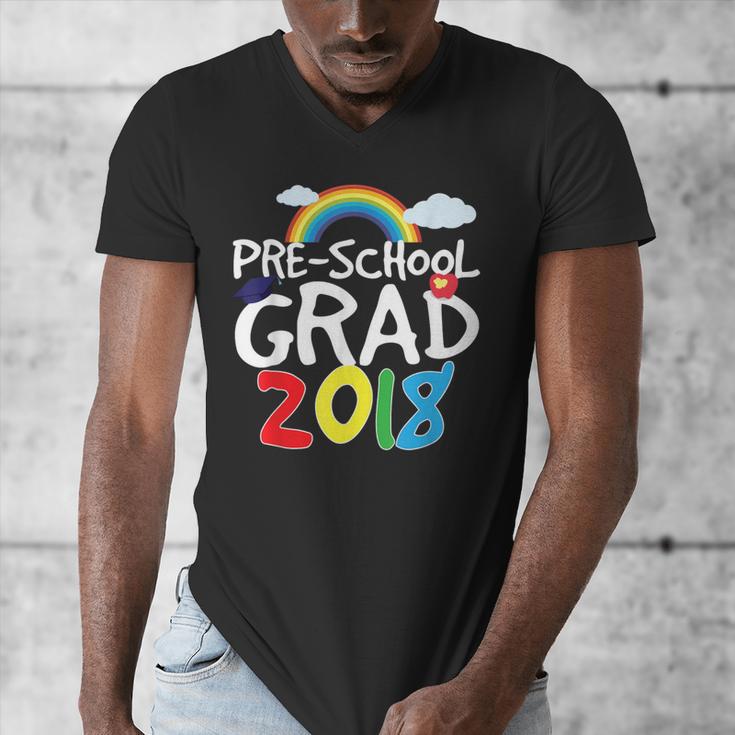 Preschool Graduation 2018 Last Day School Pre K Men's V-Neck T-Shirt