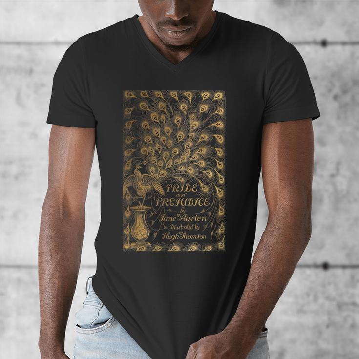 Pride And Prejudice Jane Austen Book Men's V-Neck T-Shirt