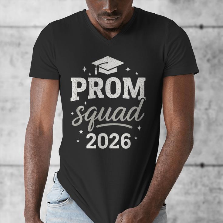 Prom Squad 2026 Graduation Friends Men's V-Neck T-Shirt