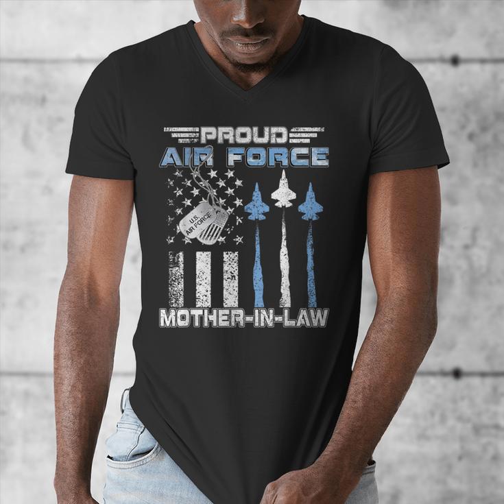 Proud Air Force Mother-In-Law US Air Force Graduation Men's V-Neck T-Shirt