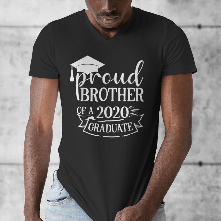 Proud Brother Of a 2020 Graduate Graduation Class Men's V-Neck T-Shirt