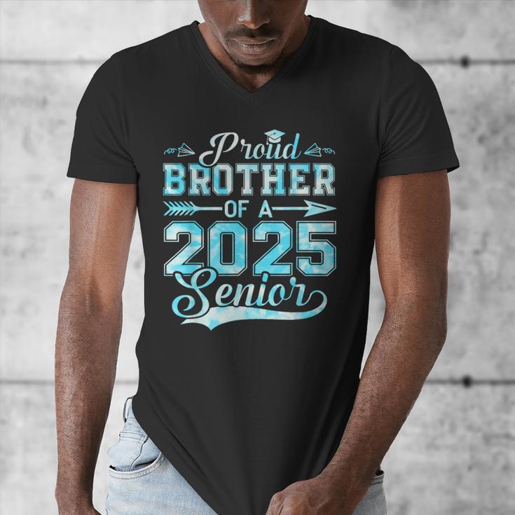 Proud Brother Of a 2025 Senior Graduate Graduation Men's V-Neck T-Shirt