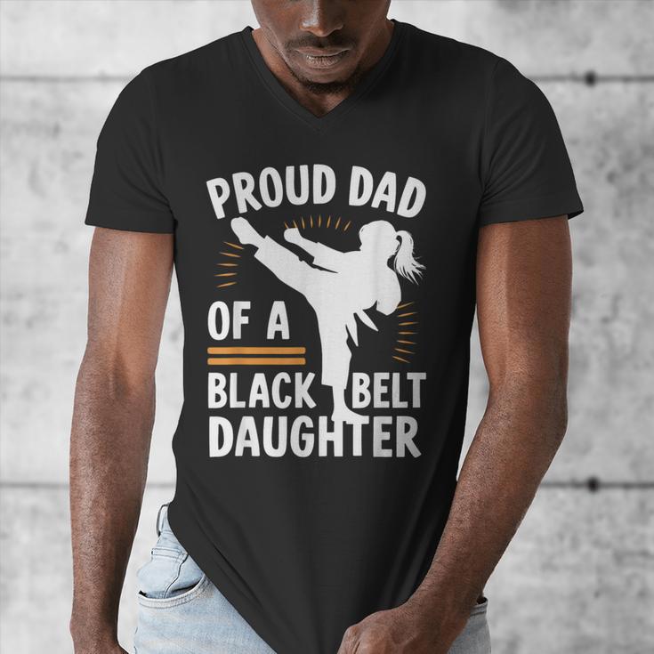 Proud Dad Of A Belt Daughter Men's V-Neck T-Shirt