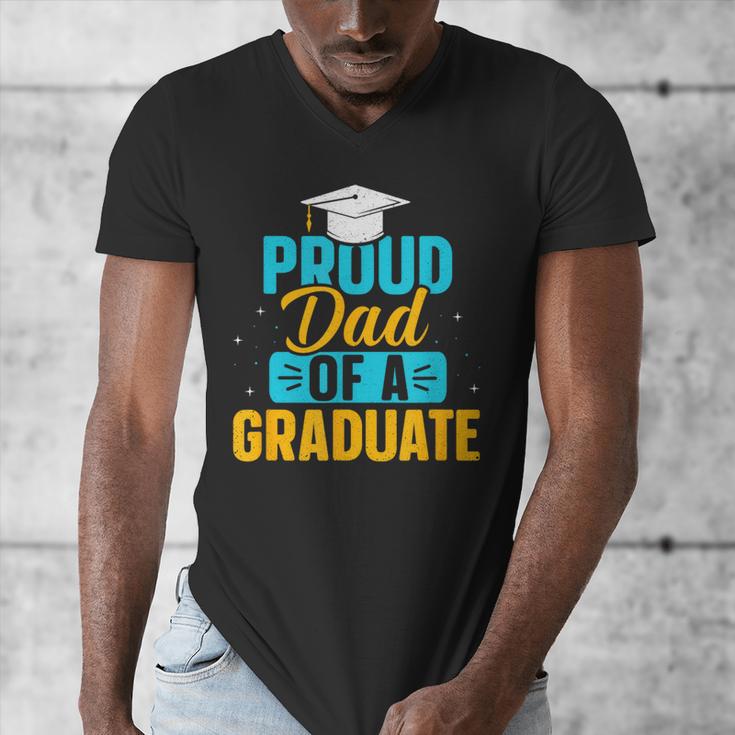 Proud Graduation Dad Father Of Graduates Men's V-Neck T-Shirt