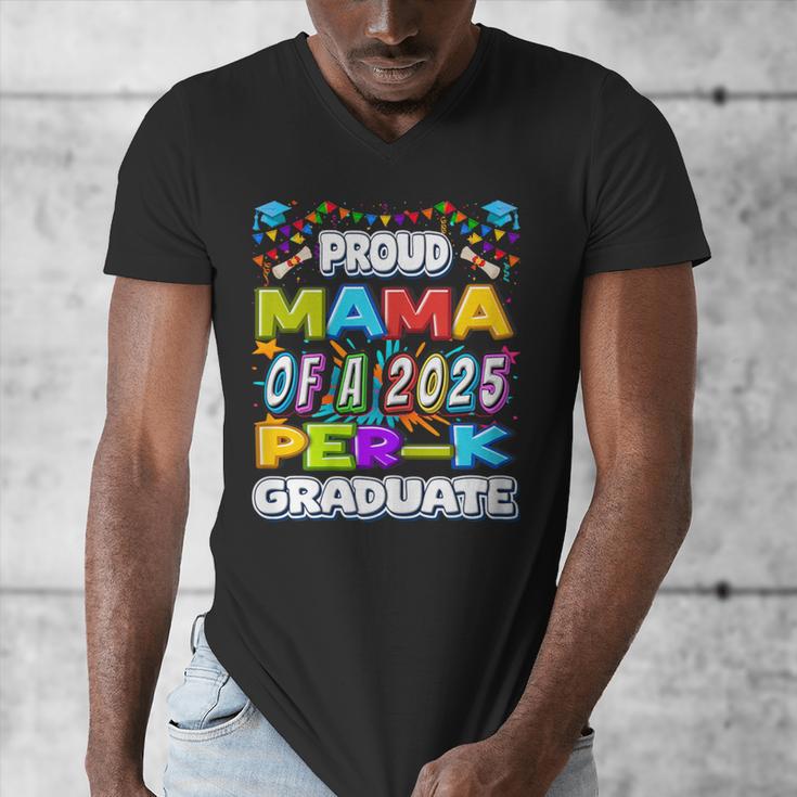 Proud MAMA Of a 2025 PRE-K Graduate -Graduation Men's V-Neck T-Shirt