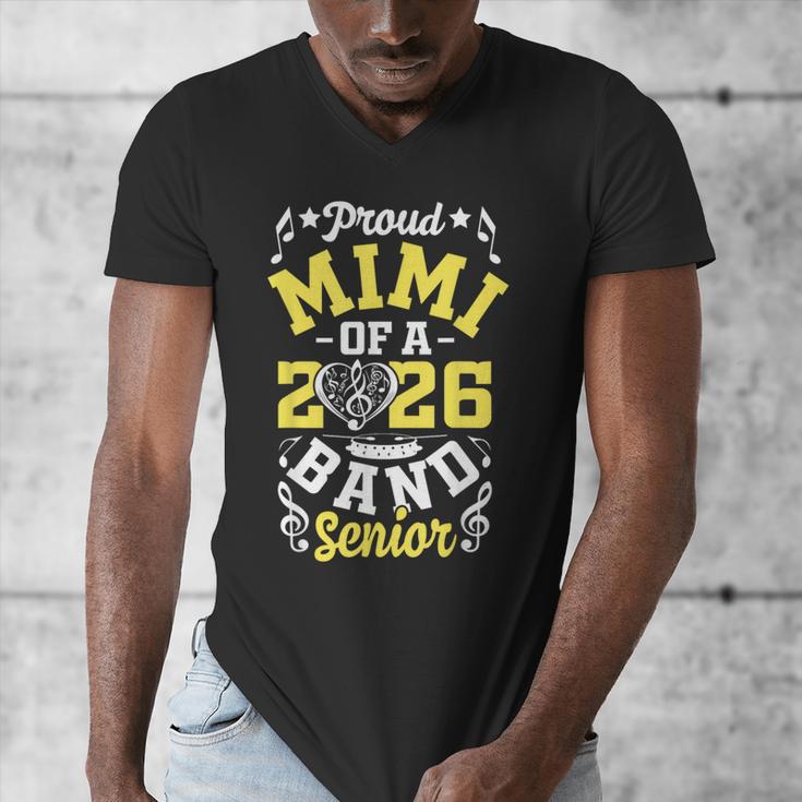 Proud Mimi Of a Band Senior 2026 Graduation Men's V-Neck T-Shirt