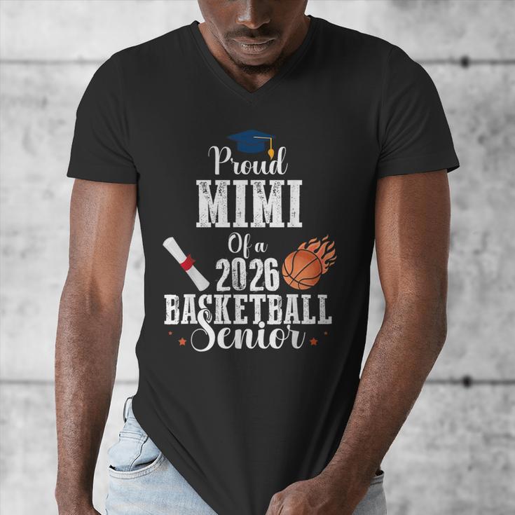 Proud MIMI Of 2026 Basketball Senior Class Graduation Men's V-Neck T-Shirt