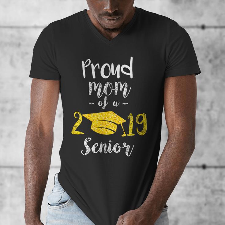 Proud Mom Of a 2019 Senior GraduationShirt Men's V-Neck T-Shirt