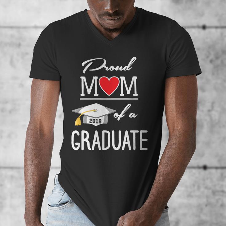 Proud Mom Of A High School Graduation Senior Mom Shirt Men's V-Neck T-Shirt