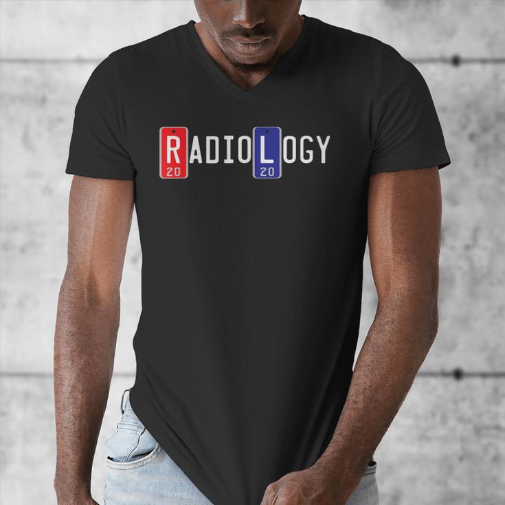 Radiology Tech X-Ray Markers 2020 Graduation Men's V-Neck T-Shirt