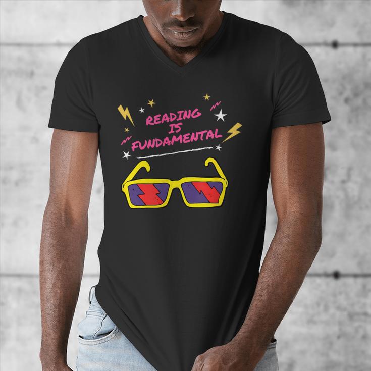 Reading Is Fundamental Shirt Drag Queen Book Lovers Men's V-Neck T-Shirt Reading Is Fundamental Shirt Drag Queen Book Lovers Men's V-Neck T-Shirt