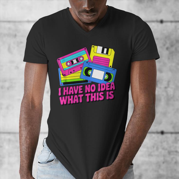 Retro Cassette Vintage 80s Nostalgia Men's V-Neck T-Shirt Retro Cassette Vintage 80s Nostalgia Men's V-Neck T-Shirt