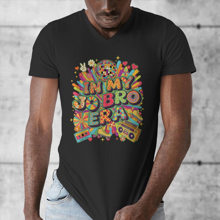 Retro Nostalgia Era Disco Groovy 80s 90s Vintage Aesthetic Men's V-Neck T-Shirt Retro Nostalgia Era Disco Groovy 80s 90s Vintage Aesthetic Men's V-Neck T-Shirt