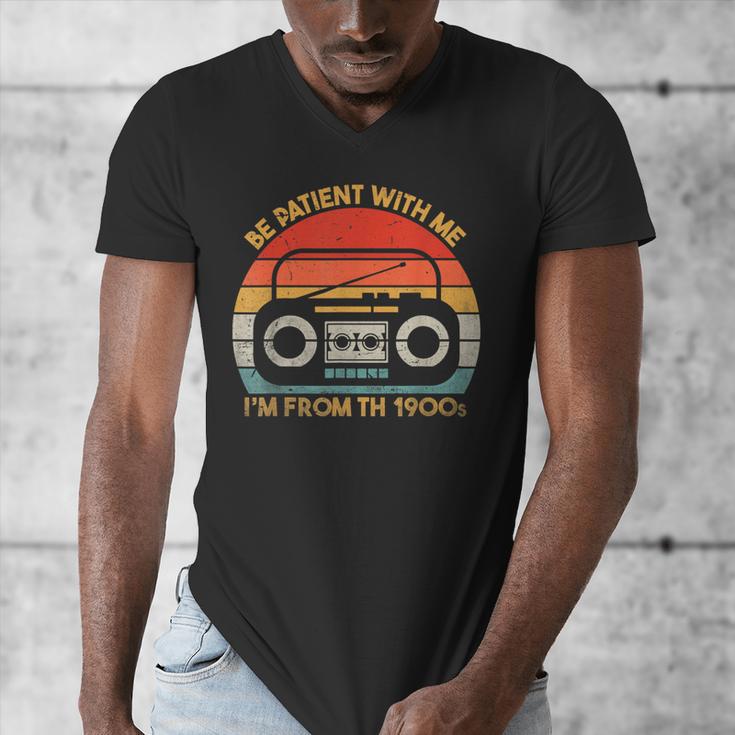 Retro Be Patient With Me I'm From The 1900s Men's V-Neck T-Shirt Retro Be Patient With Me I'm From The 1900s Men's V-Neck T-Shirt